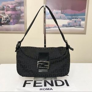 fendi monogram shoulder bag
